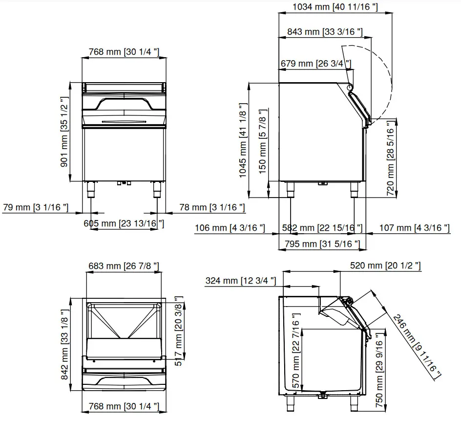 metos MG405 Ice Storage Bin - fig7