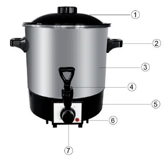 KLARSTEIN-10034147-Biggie-Eco-Preserving-Machine-and-Beverage-Dispenser-fig-1