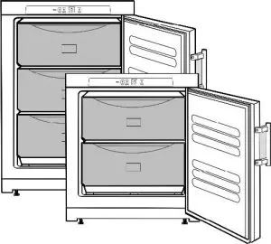 LIEBHERE Countertop Freezer