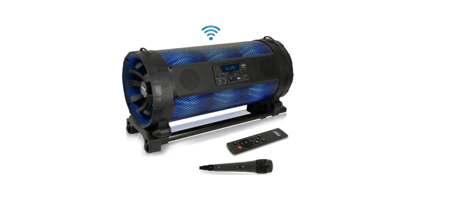 Portable Bluetooth Boombox Stereo System - 600 W Digital Outdoor Wireless Loud Speaker-complete Features/instruction Guide