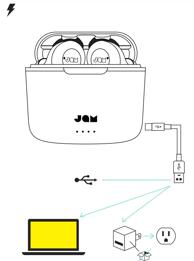 JAM HXEP925R True Wireless Stereo Earbuds - fig 2