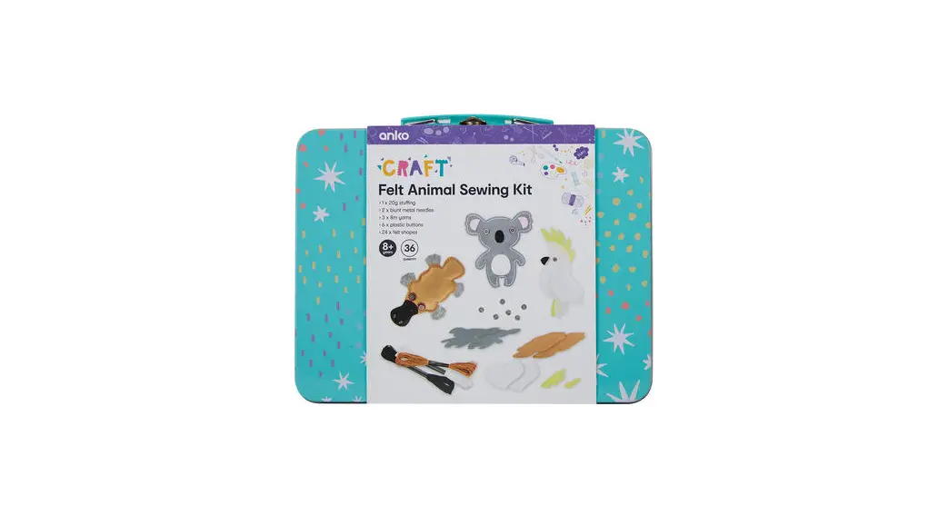 Anko 43145768 Felt Sewing Kit Instruction Manual