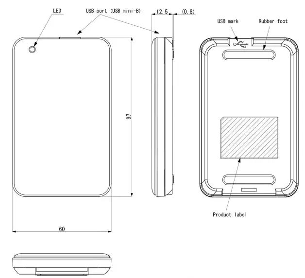 FUJIFILM ICT 3404U A Card Reader Writer -