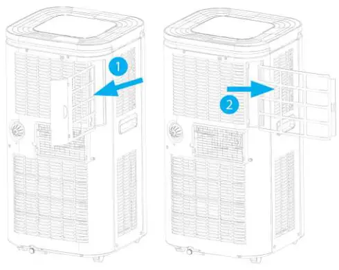 RolliBot Rollicool 310-20 12000 BTU Portable Air Conditioner - FILTARES