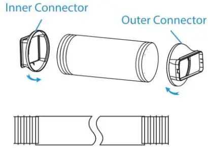 RolliBot Rollicool 310-20 12000 BTU Portable Air Conditioner - INNER