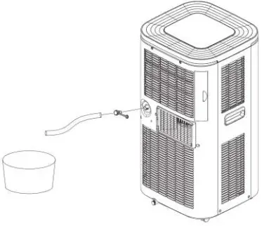RolliBot Rollicool 310-20 12000 BTU Portable Air Conditioner - REMOVE CAP