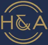 H A logo