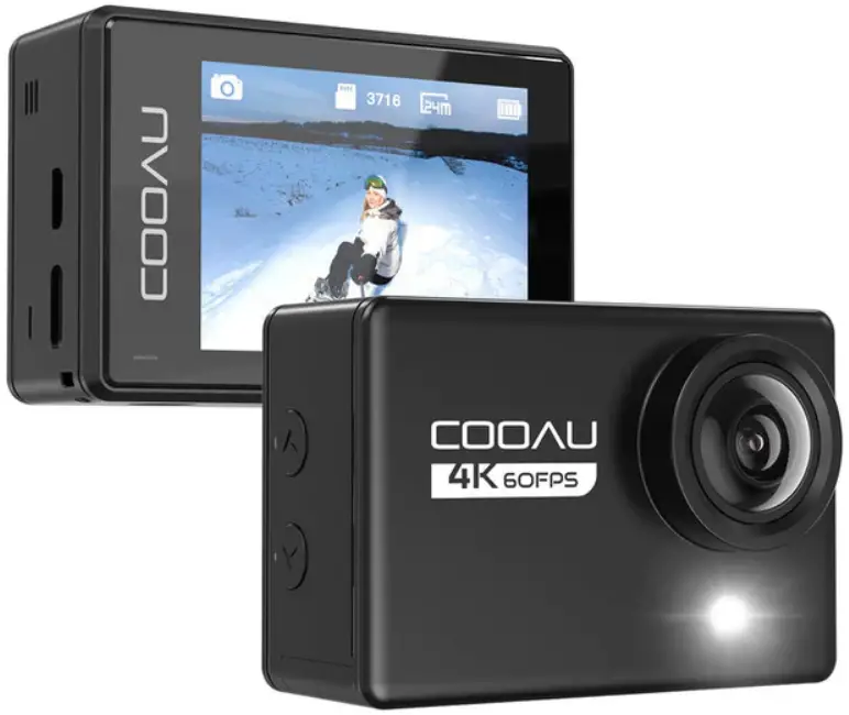 COOAU SPC05 4K Action Camera