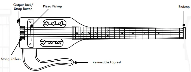 FRETLIGHT FT 600D Traveler Ultra Light Guitar - fig