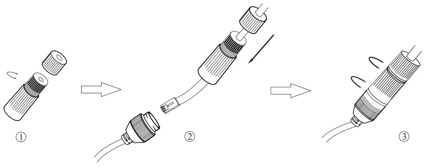 Speco Technologies O2VB1V 2MP Outdoor Network Bullet Camera with Night Vision - Network Cable