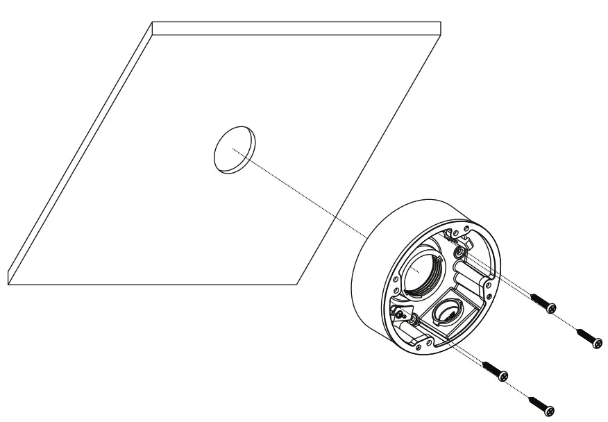 Speco Technologies O2VB1V 2MP Outdoor Network Bullet Camera with Night Vision - junction box