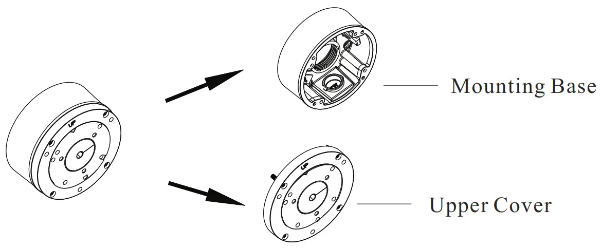 Speco Technologies O2VB1V 2MP Outdoor Network Bullet Camera with Night Vision - upper cover