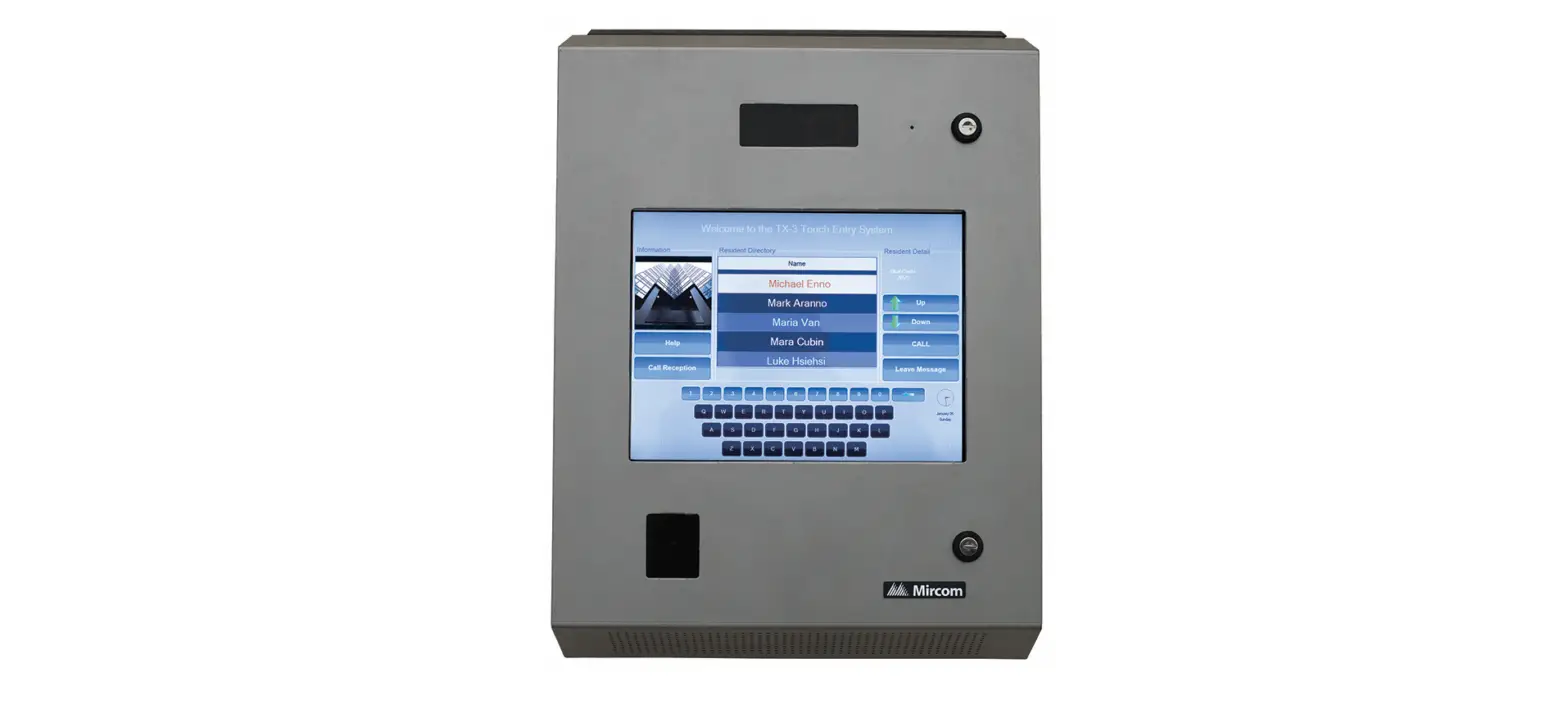 Mircom Tx3-touch-s15-c-d Series Telephone User Manual Mircom Tx3-touch-s15-c-d Series Telephone User Manual