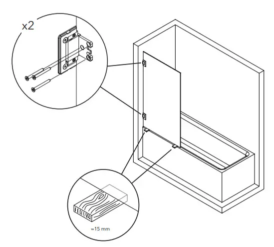 INR ARC 17 Wall Bathtub - Figure 4