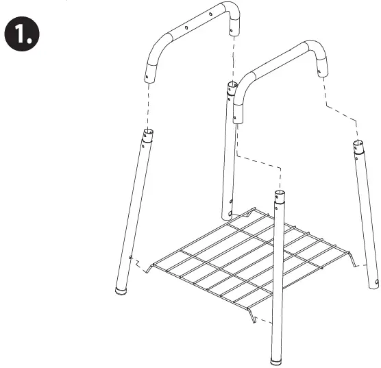 nutrichef SLCSG20 Portable Outdoor Charcoal BBQ Grill-4