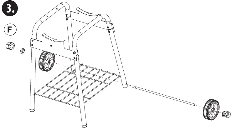 nutrichef SLCSG20 Portable Outdoor Charcoal BBQ Grill-6
