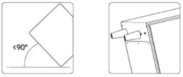 BestMatic TBT 127183 Series Multimedia Cooling Table - install the feet