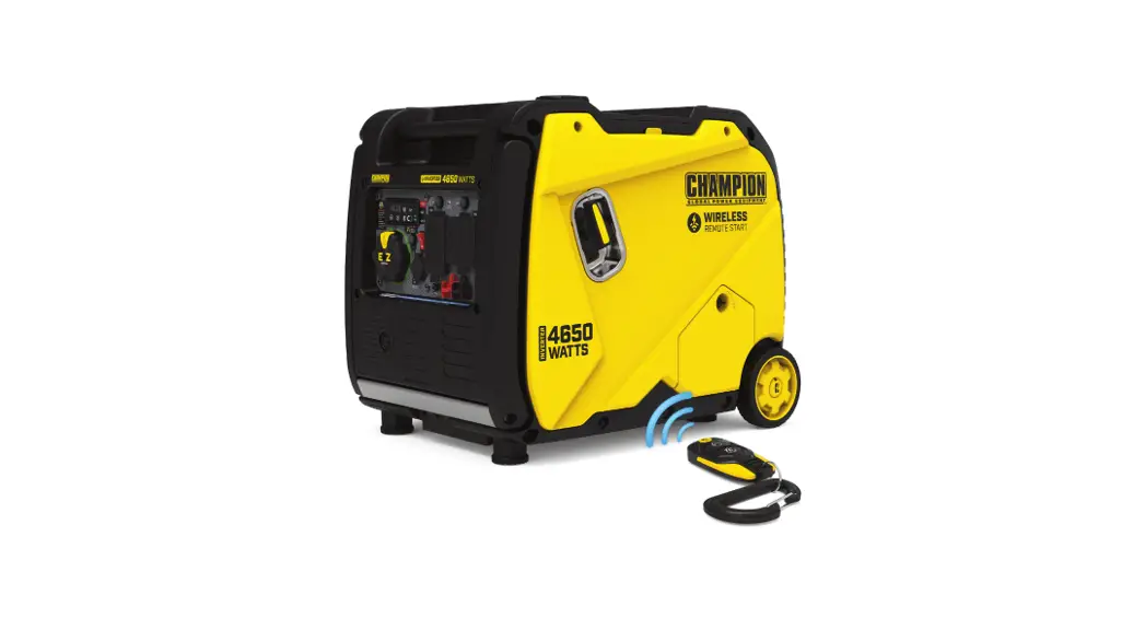 Champion 201155 4650w Wireless Remote Start Inverter Generator User Guide
