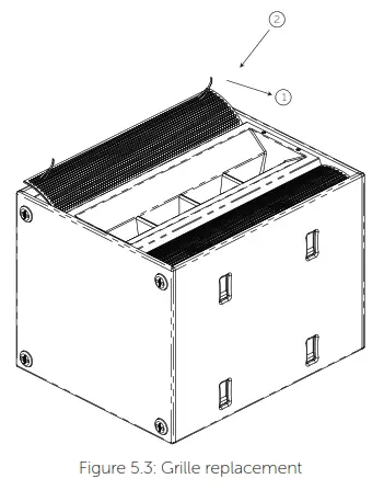 VOID Sub Vantage Stylishly Brutal Bass - Grille replacement