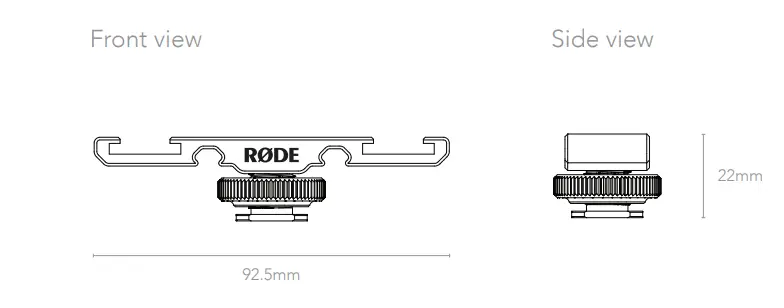 Rode=DCS-1-Dual-Cold-Shoe-Mount-fIG-1