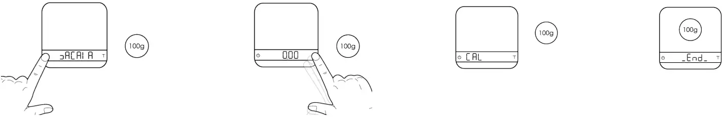 acaia AC002 Pyxis - Calibration