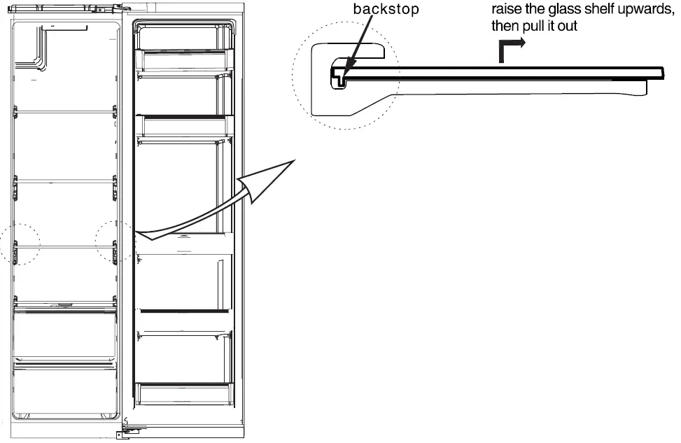 Midea HC-689WEN SS Side by Side Refrigerator 23