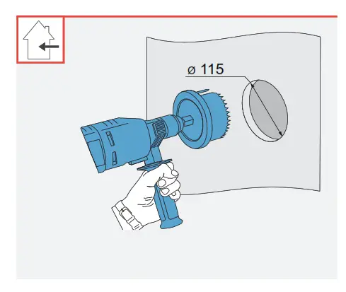 inVENTer aV100 ALD Ventilation Device without Heat Recovery - masonry2