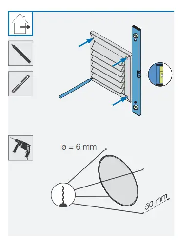 inVENTer aV100 ALD Ventilation Device without Heat Recovery - wall2g