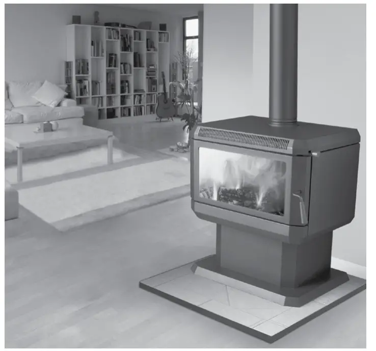 REGENCY F250B Hume Freestanding Wood Fire