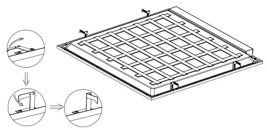 NICOR T6C LED Troffer - Tools Needed 3