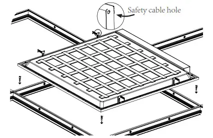 NICOR T6C LED Troffer - Tools Needed 4
