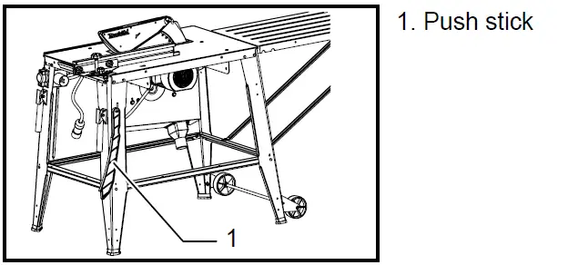 makita 2712 Table Saw 13