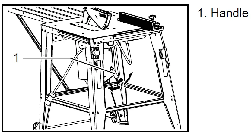 makita 2712 Table Saw 14