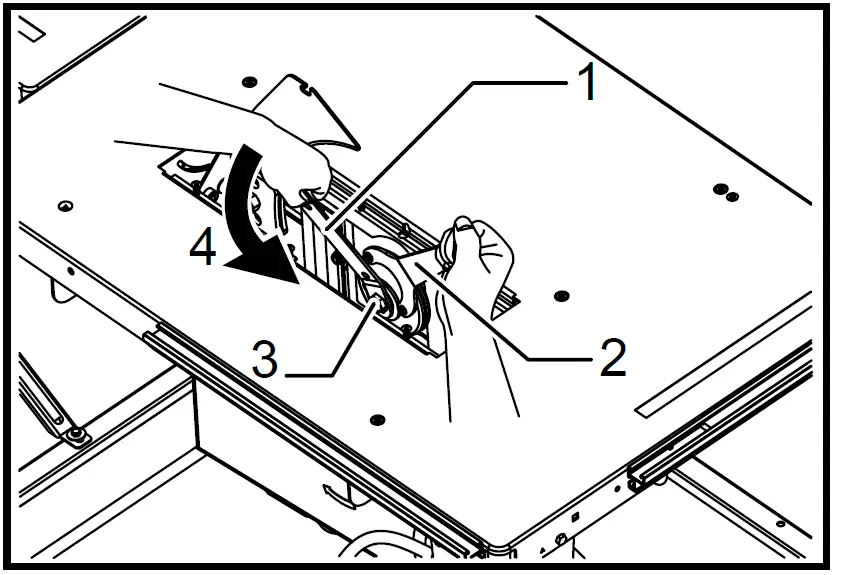 makita 2712 Table Saw 19