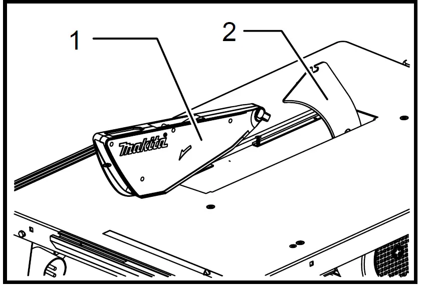 makita 2712 Table Saw 20