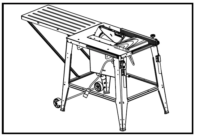 makita 2712 Table Saw 27