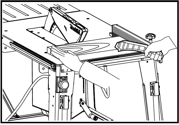 makita 2712 Table Saw 28
