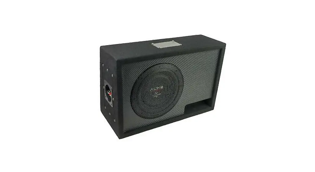 Audio System R08 Flat Evo Br Active Evo - 8 Inch Vented Active Subwoofer User Manual