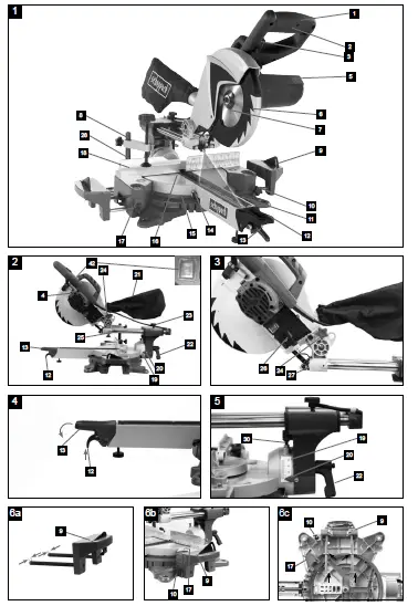 scheppach-HM100MP-Sliding-Cross -Mitre-Saw-1