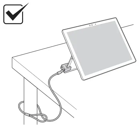 Kensington K68134 Keyed Cable Lock - overview 1