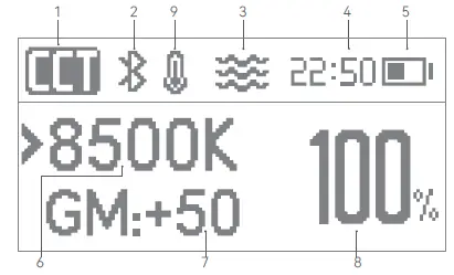 Godox WT25R RGBWW Dive Light-2