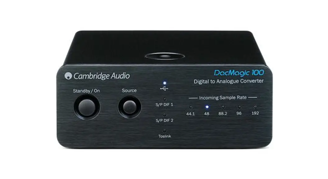 Cambridge Audio Dacmagic 100 Digital To Analogue Converter User Manual
