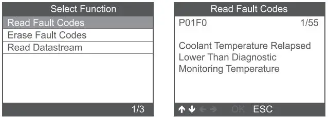 AUTOPHIX 5150 Car Auto Code Reader User Manual - Read Fault Codes