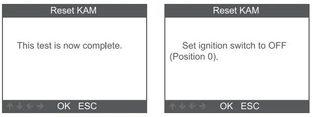 AUTOPHIX 5150 Car Auto Code Reader User Manual - Reset PCM KAM