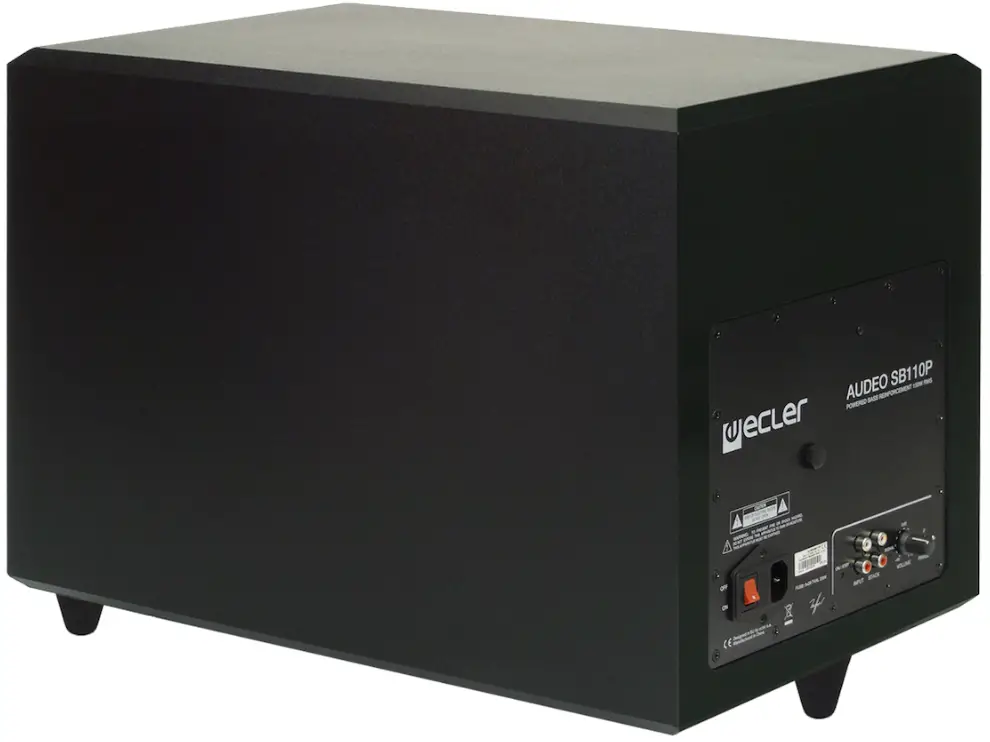ecler AUDEOSB110P Cabinet Loudspeakers Self Powered Sub Woofer Cabinet