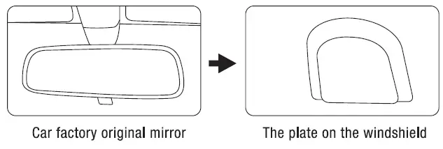 BOYO-VTM43TC-OE-Style-4.3-Inch-Rear-View-Mirror-Monitor-with-Compass-Temperature-FIG-3