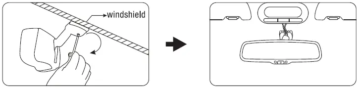 BOYO-VTM43TC-OE-Style-4.3-Inch-Rear-View-Mirror-Monitor-with-Compass-Temperature-FIG-5