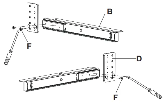 VIVO MOUNT KB05HA Light Wood or White Clamp on Height Adjustable Keyboard Tray - FIG34