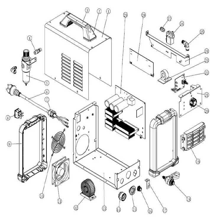 MICHIGAN-PLASMA30-30A-Plasma-Cutter-fig-5