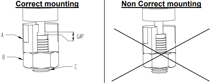 Mechanical installation